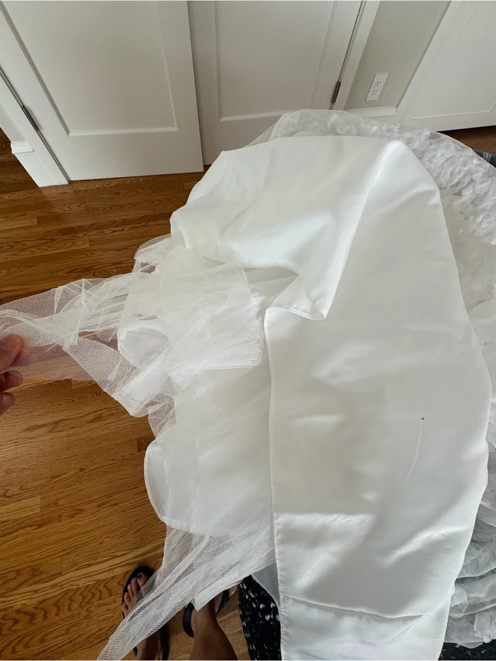 Picture Perfect by Sweet Heart White Floral Dress - Original $70